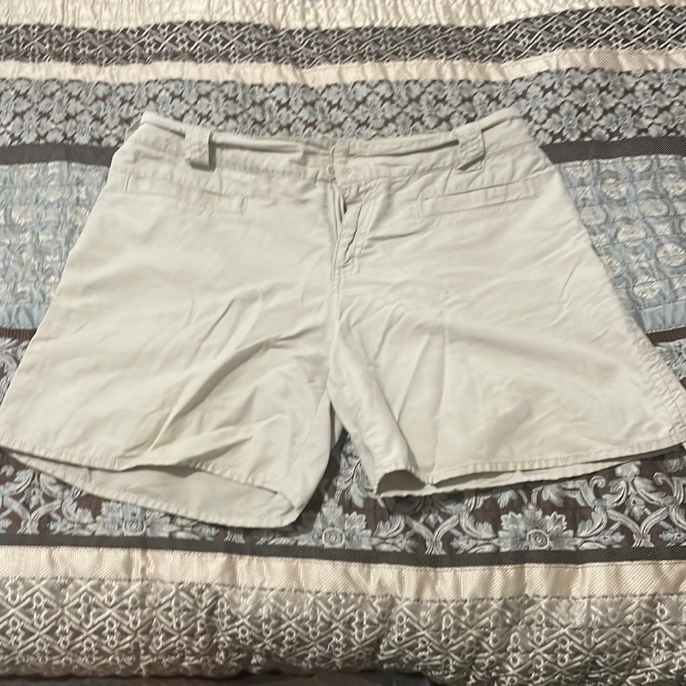 Khaki shorts by White Sierra.